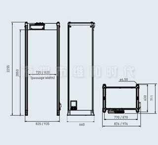 HI-PE法院工廠檢察院專(zhuān)用安檢門(mén)